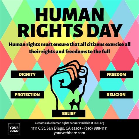 human rights posters free